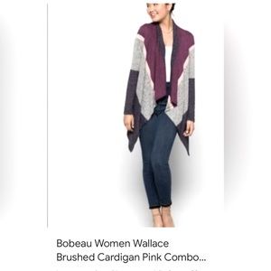 Bobeau brushed  women’s cardigan